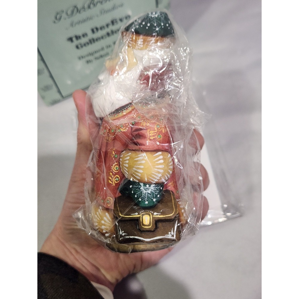 G. Debrekht Librarian Santa The Derevo Collection 03' Gift Givers Series 51784-2 - Picture 3 of 6